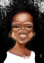 Cartoon: OPRAH (small) by Marian Avramescu tagged oprah