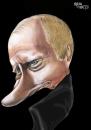 Cartoon: PUTIN (small) by Marian Avramescu tagged putin