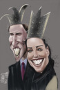 Cartoon: Royal (small) by Marian Avramescu tagged mmmmmmmmmm