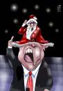 Cartoon: SANTA CLAUS (small) by Marian Avramescu tagged eu