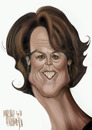 Cartoon: Sigourney (small) by Marian Avramescu tagged mmmmm