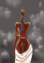 Cartoon: symphony l (small) by Marian Avramescu tagged mav