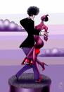 Cartoon: TANGO (small) by Marian Avramescu tagged tango