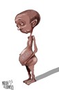 Cartoon: tatoo III (small) by Marian Avramescu tagged mmmmmmm