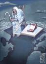 Cartoon: the end (small) by Marian Avramescu tagged mav