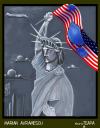 Cartoon: USA (small) by Marian Avramescu tagged statuia,libertatii