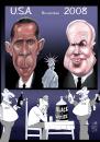 Cartoon: USA (small) by Marian Avramescu tagged usa,2008