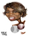 Cartoon: VENUS WILLIAMS (small) by Marian Avramescu tagged mmmmmmmmmm