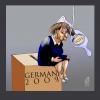 Cartoon: PROTECTED VOTING (small) by Marian Avramescu tagged merkel steinmeier