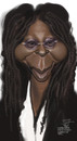 Cartoon: WHOOPI (small) by Marian Avramescu tagged mmmmmmmm