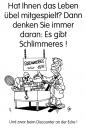 Cartoon: Discounter (small) by Glenn M Bülow tagged discounter,aldi,kodi,supermarkt,wühltisch,sonderangebot,schnäppchen,angebot,ware,lebensweisheit,philosophie