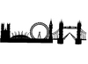 Cartoon: Skyline London (small) by Glenn M Bülow tagged sights,sightseeing,monument,skyline,city,england,great,britain,großbritannien,london,reisen,tourismus