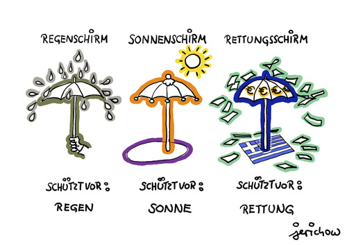 Cartoon: Rettungsschirm (medium) by jerichow tagged eu,esm,stabilisierungsmechanismus,bankenrettung,euroausstieg,schuldenschnitt,linke,iwf,eukommission,ezb,troika,efsf,eu,esm,stabilisierungsmechanismus,bankenrettung,euroausstieg,schuldenschnitt,linke,iwf,eukommission,ezb,troika,efsf