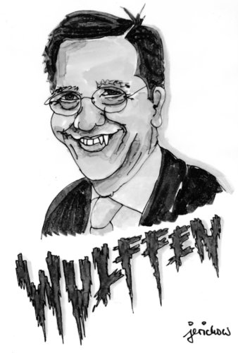 Cartoon: Wulffen (medium) by jerichow tagged wulff,bundespräsident,salamitaktik,geld,bestechung,amtsmißbrauch,legal,legitim,rücktritt,glaubwürdigkeit,gauck,weihnachtsansprache,korruption,wulff,bundespräsident,geld,bestechung,salamitaktik,legitim,rücktritt,glaubwürdigkeit,gauck,weihnachtsansprache,korruption