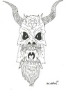 Cartoon: Satan (small) by m-crackaz tagged demon