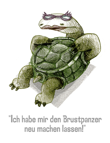 Cartoon: Frauen (medium) by jenapaul tagged frauen,schildkröten,schönheit,ops