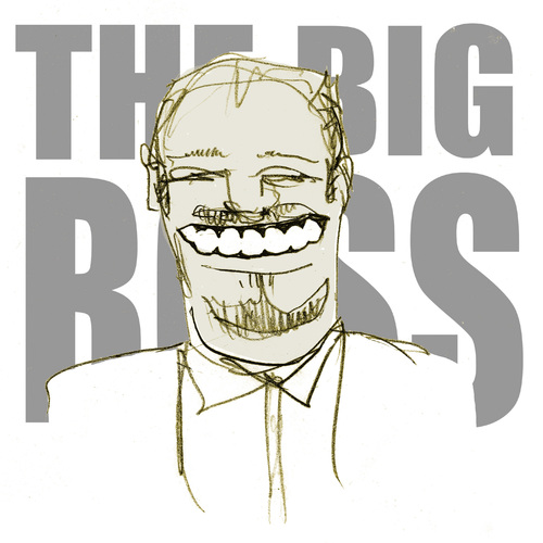 Cartoon: the big boss (medium) by jenapaul tagged tv,stefan,raab,tvtotal,eurovision,manager