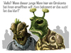 Cartoon: Girokonto (small) by jenapaul tagged alien,ausserirdische,humor,bank,konto,geld,money