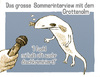 Cartoon: grottenolm (small) by jenapaul tagged humor,interview,presse,medien,politik