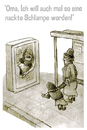 Cartoon: oma (small) by jenapaul tagged oma,enkel,kinder,gesellschaft,sex,werbung