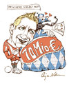 Cartoon: Schweinsteiger neuer Vertrag (small) by Anja Nolte tagged bastian,schweinsteiger,fussball,fc,bayern,karikatur