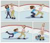 Cartoon: Ulli and Sheryl go Skating (small) by red tagged ulli,sheryl,skating