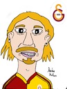 Cartoon: Ayhan Akman (small) by ibrahimkalkan tagged galatasaray