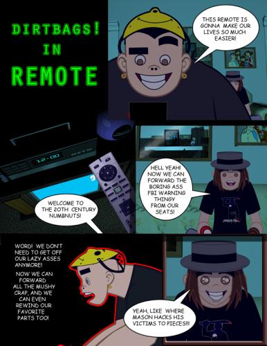 Cartoon: Remote (medium) by Jo-Rel tagged dirtbag