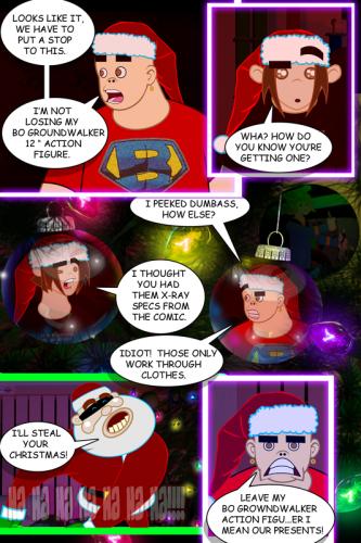 Cartoon: Santa 2 (medium) by Jo-Rel tagged dirtbagtoons