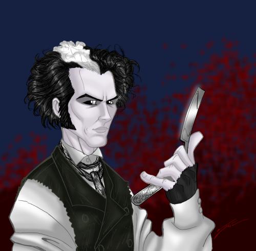 Cartoon: Sweeney Todd (medium) by Jo-Rel tagged sweeney,todd