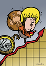 Cartoon: Germany helps to Europe (small) by svitalsky tagged german,germany,europe,euro,finance,money,chart,graph,rise,down,currency,angela,merkel,help,bear,carry,crisis,depression,debt,krise,schuld,kredit,geld,deutschland,hilfe,mithelfen,cartoon,illustration,color,politics,politik,politiker,gipfel,svitalsky,svital