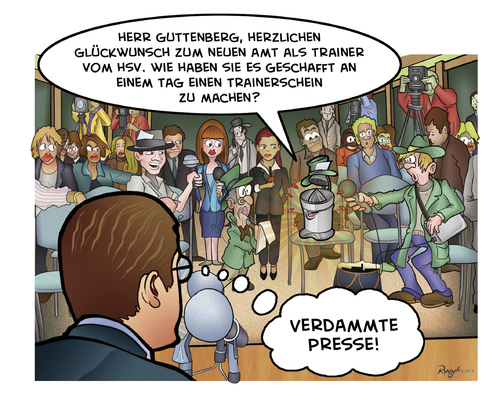 Cartoon: Die Presse 01 (medium) by Die Presse tagged pressekonferenz