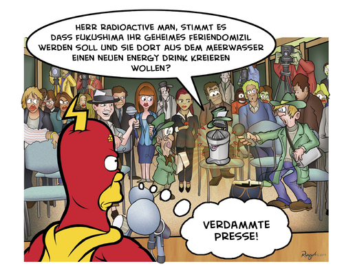 Cartoon: Die Presse 06 (medium) by Die Presse tagged pressekonferenz