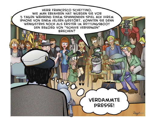 Cartoon: Die Presse 46 (medium) by Die Presse tagged pressekonferenz