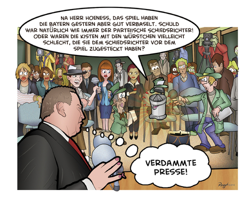 Cartoon: Die Presse 55 (medium) by Die Presse tagged pressekonferenz
