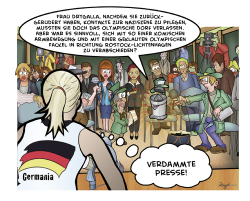 Cartoon: Die Presse 73 (medium) by Die Presse tagged pressekonferenz