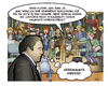 Cartoon: Die Presse 38 (small) by Die Presse tagged pressekonferenz