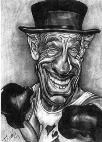 Cartoon: Jean Paul Belmondo (medium) by Tonio tagged caricature,portrait,actor,french,filmstar