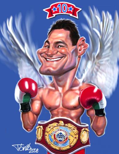 Cartoon: Zsolt Erdei box world champion (medium) by Tonio tagged zsolt,erdei,box,world,champion,sports