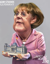 Cartoon: Angela Merkel (small) by Tonio tagged german,chancellor,deutsche,bundeskanzlerin,cdu