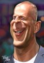 Cartoon: Bruce Willis (small) by Tonio tagged actor,film,star,bruce,willis,movie,die,hard,portrait,caricature,karikatur