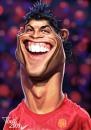 Cartoon: Christiano Ronaldo (small) by Tonio tagged christiano ronaldo portugal wm real manchester united soccer football caricatur karikatur