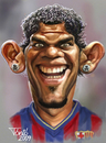 Cartoon: Dani Alves (small) by Tonio tagged daniel alves fc barcelona brasil