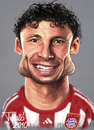 Cartoon: Marc van Bommel FC Bayern (small) by Tonio tagged dutch,holland,soccer,football,nationalmanschaft,münchen,karikatur,fussball