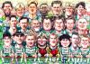 Cartoon: Ferencvaros Budapest football (small) by Tonio tagged ferencvaros budapest football team caricature sports