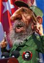 Cartoon: Fidel Castro (small) by Tonio tagged fidel,castro,cuba,revolution,chairman,communist,che,guevara,havana,cigar,portrait,caricature,karikatur