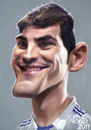 Cartoon: Iker Casillas   Real Madrid (small) by Tonio tagged football