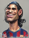 Cartoon: Rafael Marquez FC Barcelona (small) by Tonio tagged football