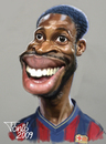 Cartoon: Seydou Keita FC Barcelona (small) by Tonio tagged midfielder football