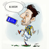 Cartoon: portre karikatür (small) by ofriyos tagged karikatür,cartoons,mizah